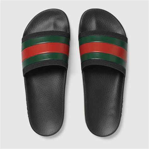 basic gucci slides|Gucci slides for men.